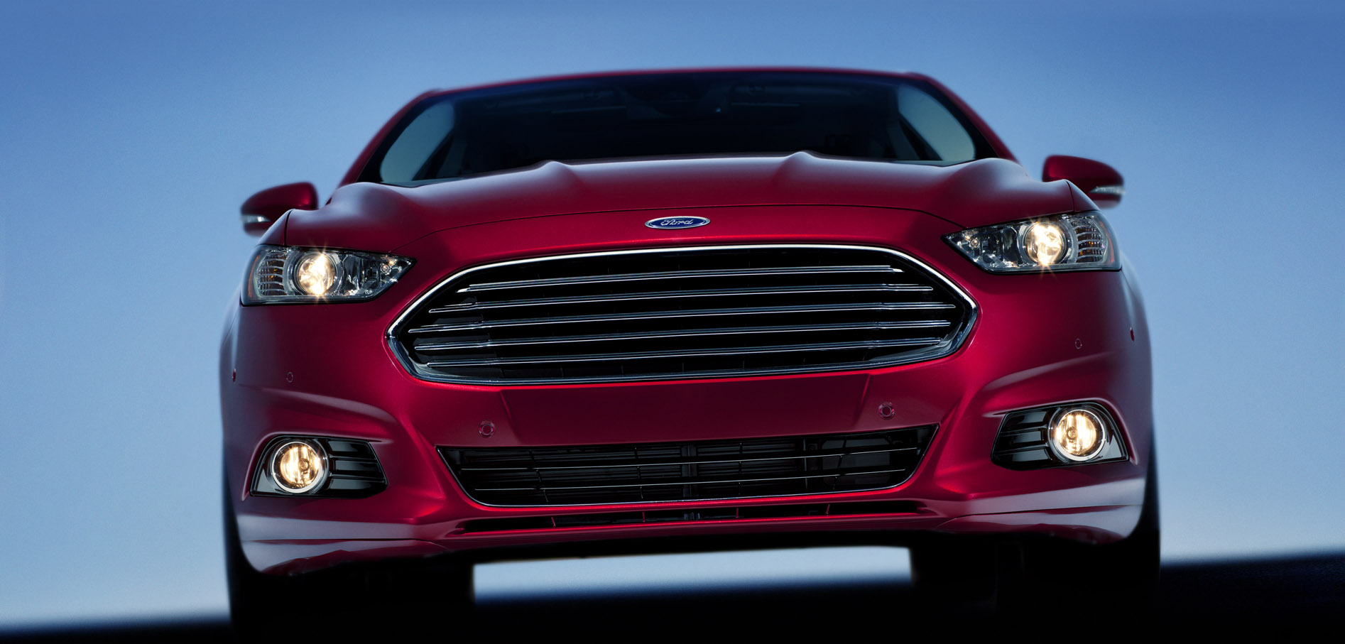 2013 Ford Fusion Makes its Debut at Joe Louis Arena