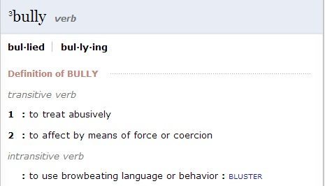 What is Bullying