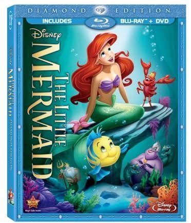 The Little Mermaid Diamond Edition Blu-ray Combo Pack is a Great Addition To Any DVD Collection