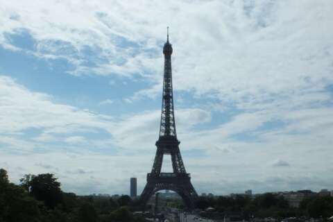 Paris: Blick auf den Eiffelturm