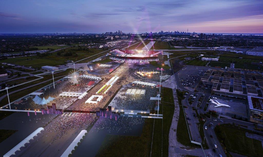 Live Nation Canada announces plans to build Rogers Stadium – a new landmark concert destination in Toronto